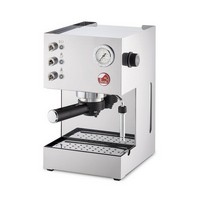 photo gran caffee steel pressurisée - machine à café manuelle 230 v 1
